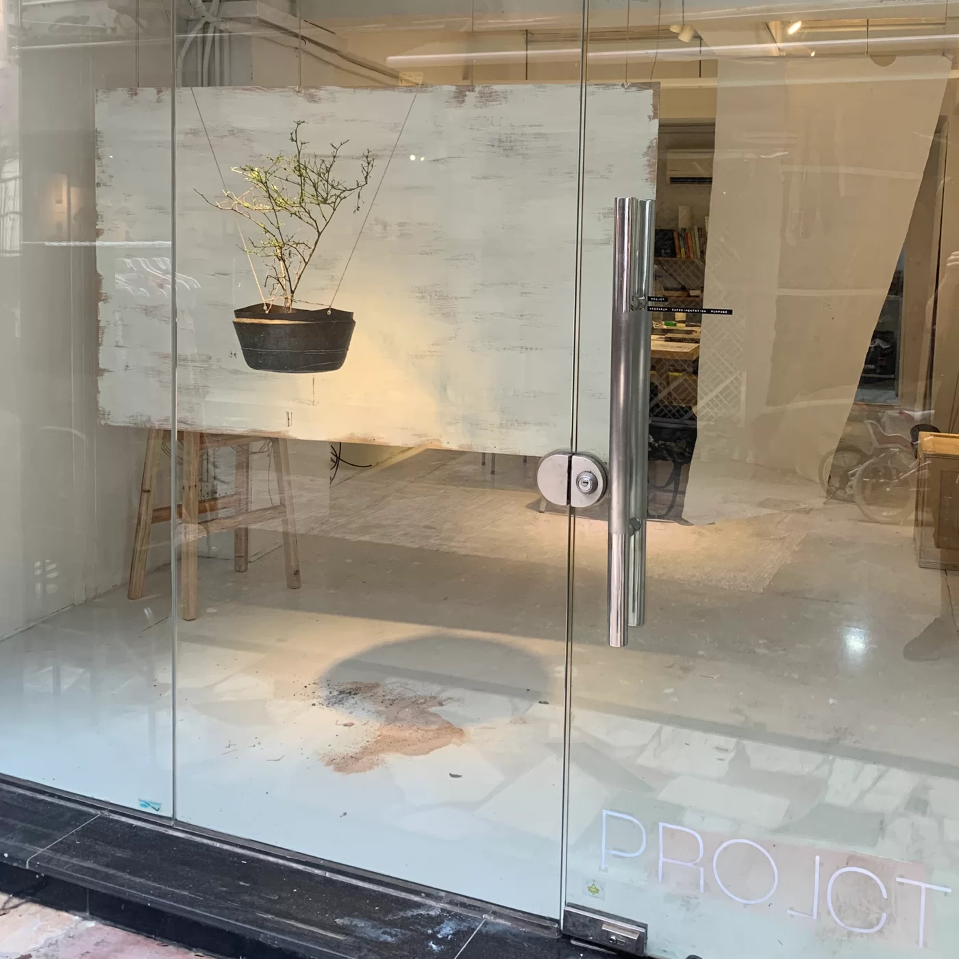 Studio entrance